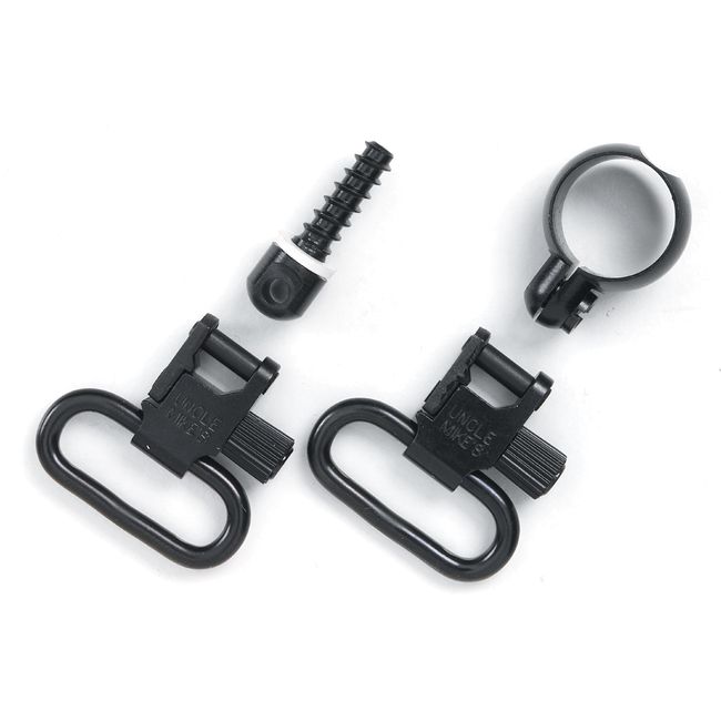 Uncle Mike's QD Super Swivel - Full Band Swivels QD 115 RF Blued 1'.22 Full Band, Clam 13412