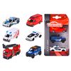 Majorette S.O.S. Car Pack, 3 Pc (Assortment), Official Merchandise