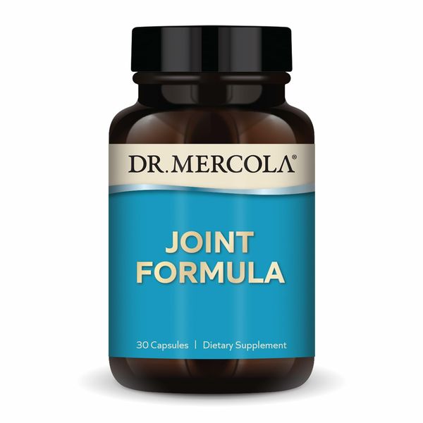 Dr. Mercola Joint Formula - Supports Joint Comfort & Mobility - from Natural Eggshell Membrane - Non-GMO & Gluten-Free - 30 Capsules (30 Servings)