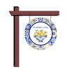La dolce Vita Dessert or Kitchen Sign, Wreath Attachment