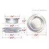 Shepherd Hardware 3030 Standard Size Umbrella Hole Ring and Cap Set