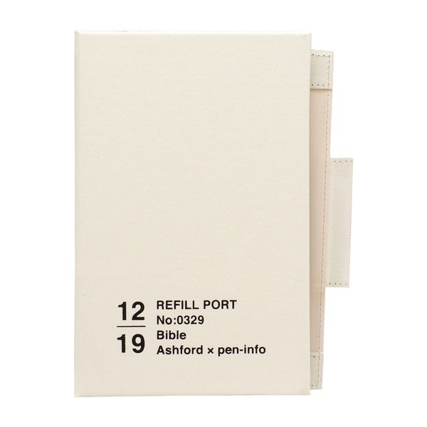 Refill Port Pen-info Tools BIBLE [White] Bible Notebook Binder 03
