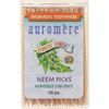Auromere Ayurvedic Toothpicks, Neem, 100 Count