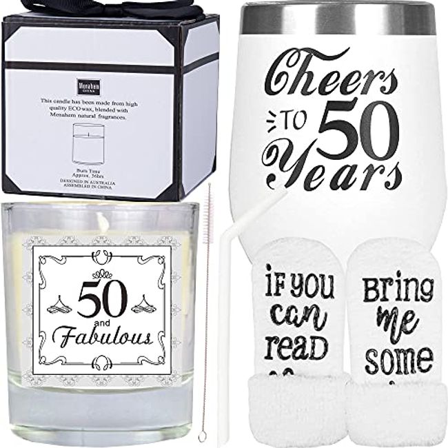 50th Birthday Gifts for Women, Fabulous Turning 50 Year Old