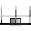 3-Light Silver Wall Sconces Candle Style Sconce Vanity Light Fixture