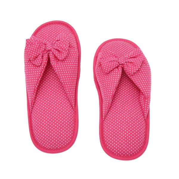 Deluxe Comfort Slipper, Size 5-6, Dots