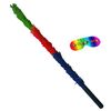 Boogie Woogie Pinatas Tri colour Stick with paper blindfold