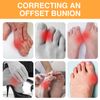 Xumann 4 Pcs Corrector Big Toe Straightener for Men Women Big Toe Support Protector
