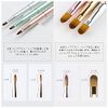 ukiss Lip Brush, Portable, Makeup Brush, Concealer Brush, Easy to Carry, Telescopic, With Cap, Limited Color, Autumn Cherry Blossom Memories (Pink, Grade)