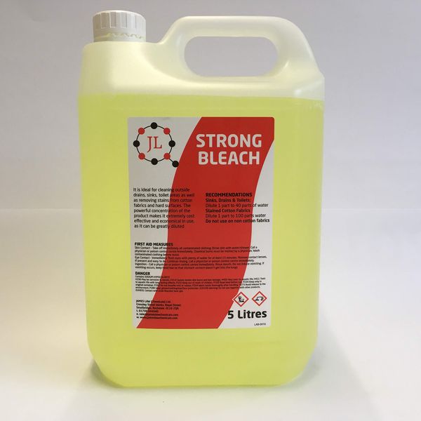 10% Sodium Hypochlorite Smart Cleaner - Patio cleaner Block Paving Driveway Dirt UPVC Cleaner Algae Weed Moss Mould Killer Chlorine Shock Treatment for Spas and Pools / 4 x 5 Litres