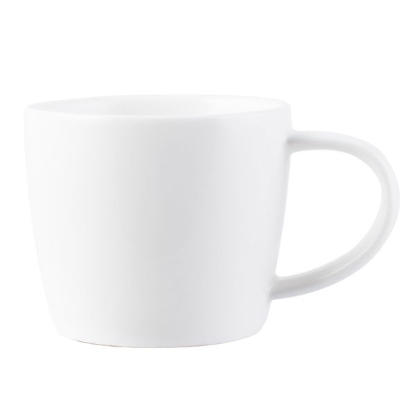 Mikasa 5176213 Ridged Espresso Cup, Porcelain, White, 8 x 5.4 x 6 cm