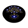 Seeing Blue Evil Eyes Yellow Tree Charm PopSockets Swappable PopGrip