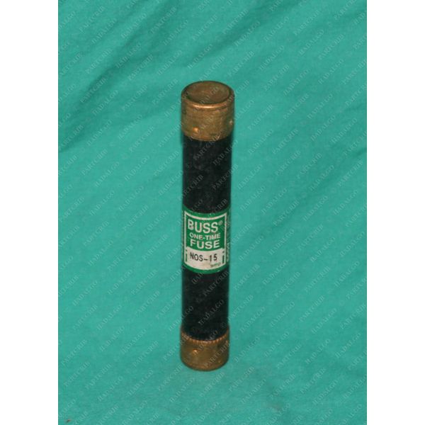 Bussmann, NOS-15, NOS15, One Time Fuse 15Amp 15a