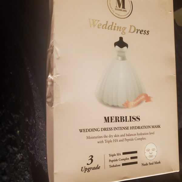 MERBLISS Intense Hydration Coating NUDE SEAL MASK - Wedding Dress 5Pack