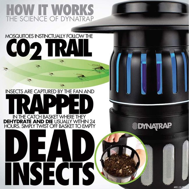DynaTrap XL Black Insect Trap -- 1 Acre