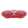 Easy Cook NS606R Microwave Egg Poacher, red, 2 cup