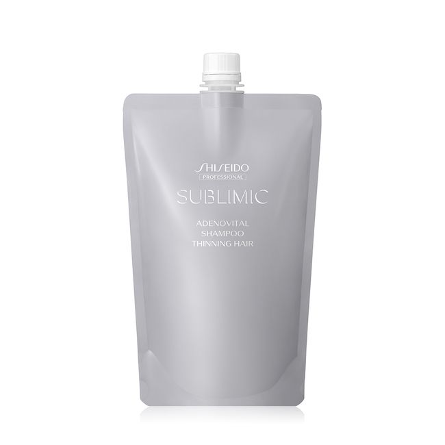 Subrimic Adenovital Shampoo (Refill) 450ml [for fine hair] + free sample pack