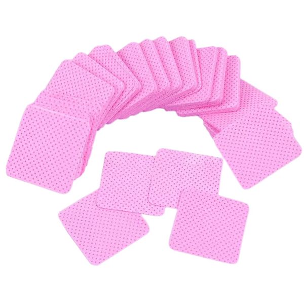 1000Pcs Lint Free Nail Wipes, Faiteary Absorbent Gel Nail Polish Remover Pads, Non Lint Soft Glue Cleaning Wipes for Nail Polish or Eyelash Extension (1000 Pcs)