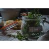 KitchenCraft Home Made Herb/Spice Jar Labels, Illustrated, Paper, Grey