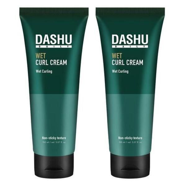 [Shinsegae Mall] Dashu Daily Wet Hair Curl Cream Men’s Wet Hair Styling 150ml 2pcs