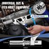 WORKPRO Grease Gun Coupler, Heavy Duty Quick Release Grease Gun Tip 10000PSI