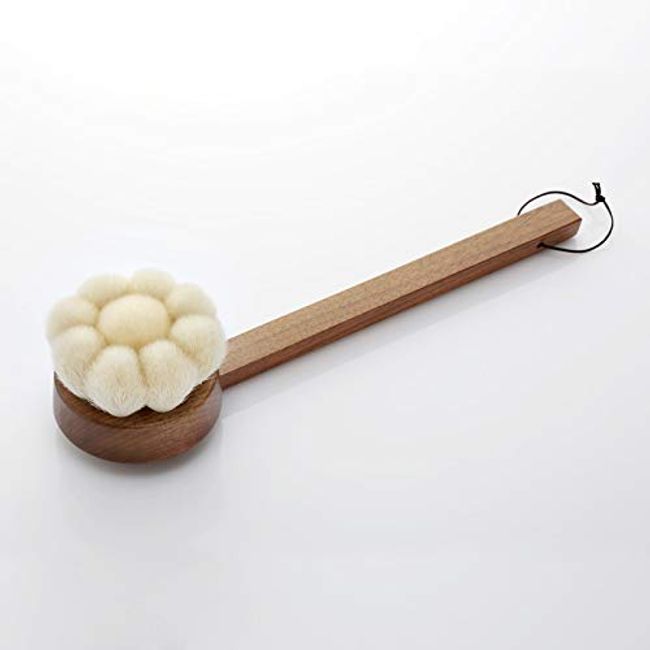 Koyudo, Kumano-cho, Hiroshima Prefecture, Flower Shaped Body Brush (Handle with Branches)