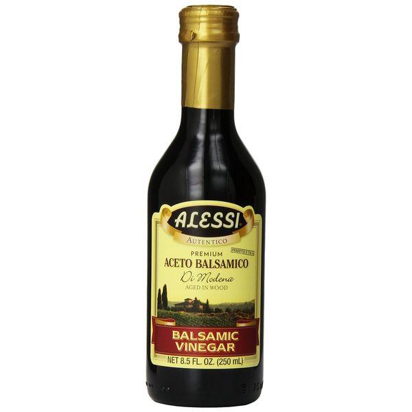 Alessi Balsamic Vinegar, 8.50-Ounce Glass Bottle (Pack of 6)