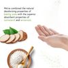 Honeybee Gardens for Men, Bay Rum Deodorant Powder | Talc Free | Aluminum Free | 100% Natural Ingredients | Masculine, Sweet & Spicy Scent