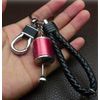 Red Chrome Gear Box Shift Style 6-Speed Key Chain Ring Universal Accessories
