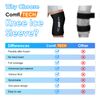 Comfitech Knee Ice Sleeve for Cooling Application, Flexible Cold Gel Pack Reusable, Extra Large