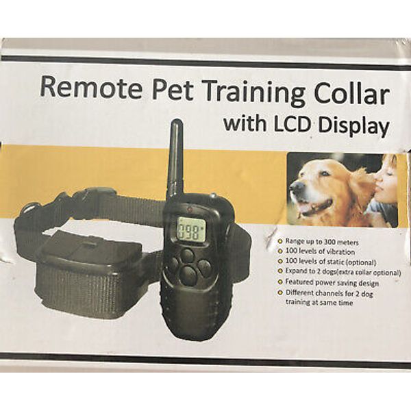 Petaliner Remote Pet Training Collar with LCD Display