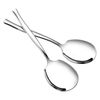 Oymlclivisa 6 Pieces Stainless Steel Serving Spoon, Buffet Serving Spoons