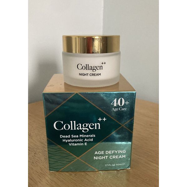 Edom Collagen ++ Age Defying Night Cream 40+ Age Care 1.7 oz. Exp-11/19/2026.New