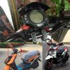 HANSWD DC12V Motorcycle Speedometer Multi-function LCD Meter for Motorcycles Mileage Gasoline Meter Universal