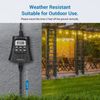 DEWENWILS Outdoor Dusk to dawn Digital Timer Outlet Plug in Switch for Lights
