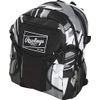 Rawlings | REMIX Backpack Equipment Bag | T-Ball & Youth Baseball / Softball | Black