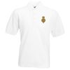 Pineapple Joe's Household Cavalry Embroidered Polo - White - Medium