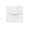 Estella Bartlett Gold Plated Shine Bright Beaded Cord Bracelet