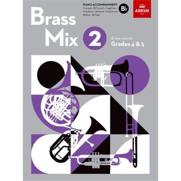 预订Brass Mix, Book 2, Piano Accompaniment B flat: