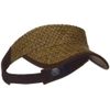 Wholesale Straw Trucker Visor (Brown/Brown) - 21860