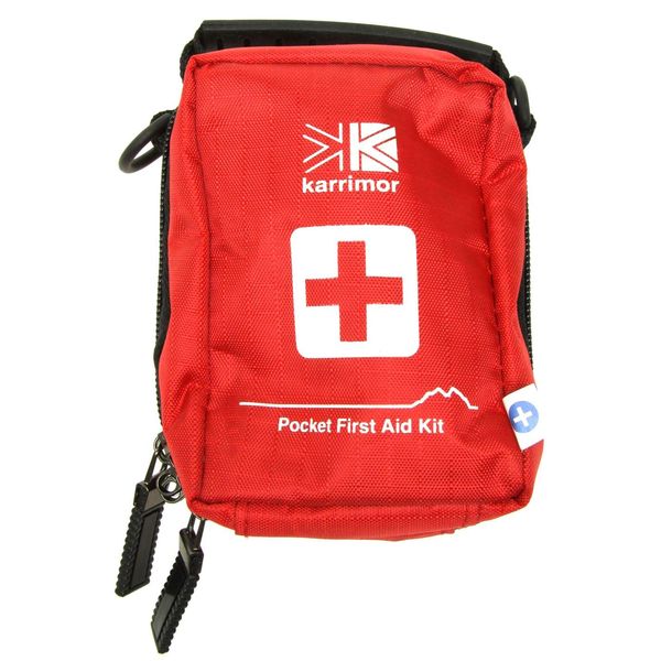 Karrimor Unisex Mini First Aid Kit Kits Zip Red One Size