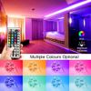 32.8Ft 5050 Rgbled Strip Lights Color Changing with 44 Key Remote