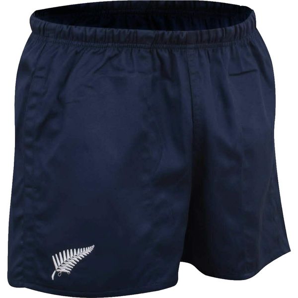 ND Kiwi Training Rugby Shorts with Pockets and Drawstring School PE Durable (Black, XXS)