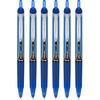 Pilot Precise V7 RT Retractable Rolling Ball Pens, Fine Point, Blue Ink, 6 Pack