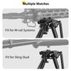 CVLIFE 6-9 Inches Bipod with Bipod Mount Adapter