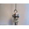 2016 DATED BABY'S 1ST~FIRST CHRISTMAS SILVER METAL RATTLE ORNAMENT~NIB