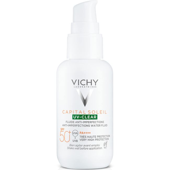 Capital Soleil Uv Clear Spf50 Yüz Güneş Kremi 40 ml - Karma Ve Yağlı Ciltler