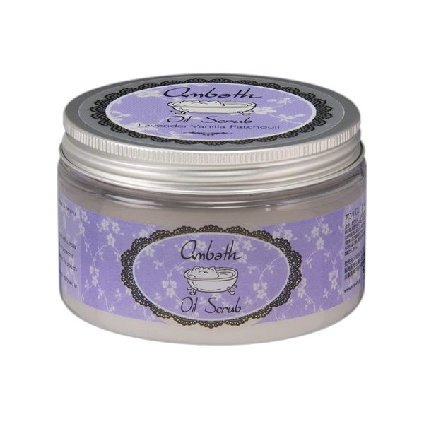 Ambus Official Oil Scrub, Exfoliating Care, Body Scrub, 8.5 fl oz (250 ml), Lavender Vanilla Patchouli