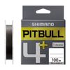 Shimano Pitbull 4+ Steel Gray 100m0.20
