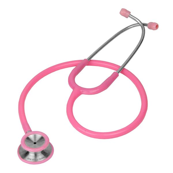 Ever Ready First Aid Stainless Steel Clinical Pink Dual Head Stethoscope